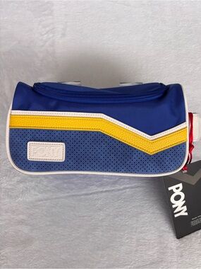 PONY Derek Men's Blue Travel Toiletry Bag--NWT